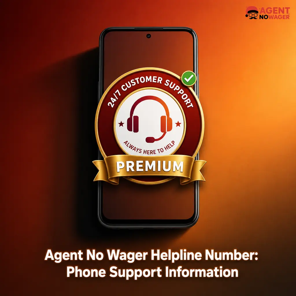 Agent No Wager helpline phone support connecting players to a live agent for account and payment assistance