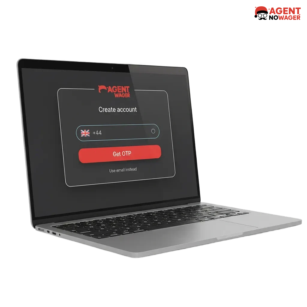 Agent No Wager United Kingdom registration: sign up by phone, email, one-click, or social. Bonus up to 90 free spins + 45%.