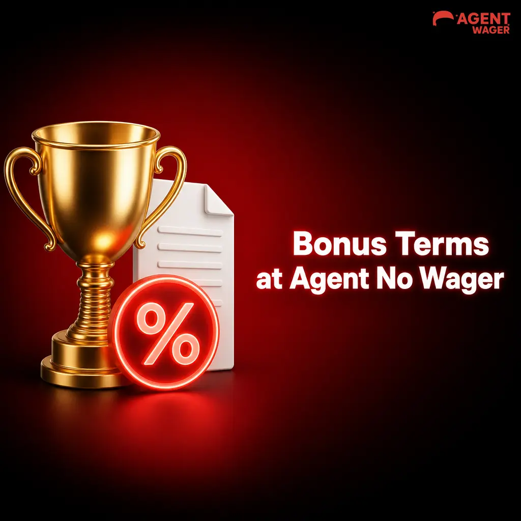 Agent No Wager bonus terms including wagering rules, deposit requirements, free spins conditions and UKGC compliance for UK players