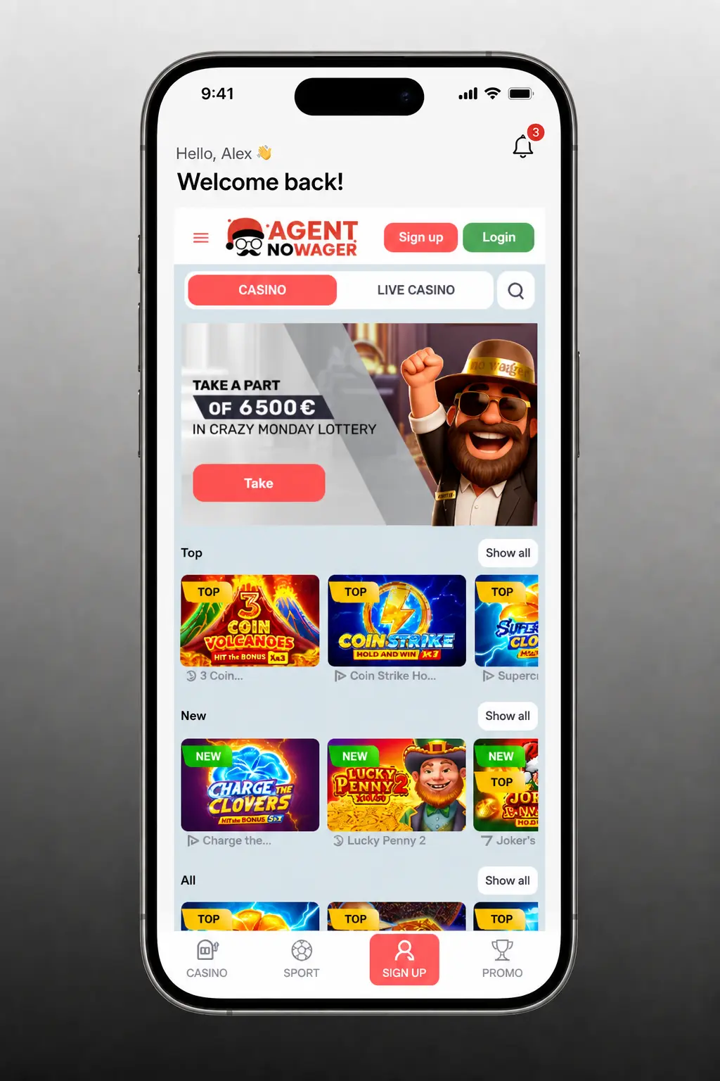 Step-by-step guide to download Agent No Wager iOS app on iPhone or iPad in 5 simple steps