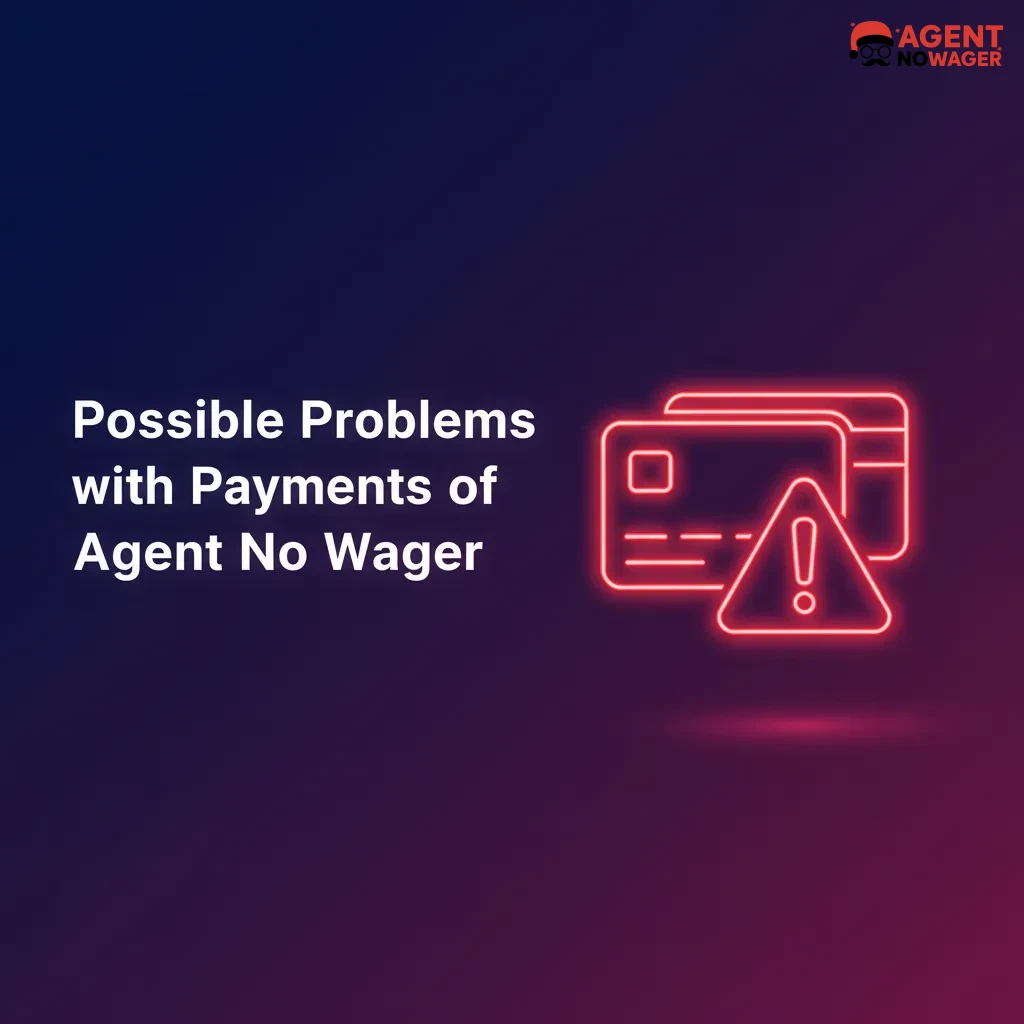 List of Agent No Wager payment issues: bank decline/3‑D Secure, name mismatch, USDT ERC20, KYC pending, bonus not credited.